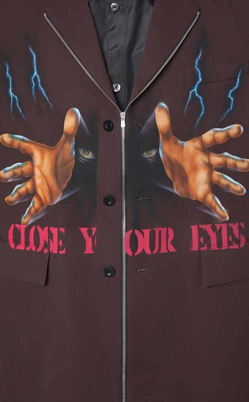 エアブラシテーラードジャケット