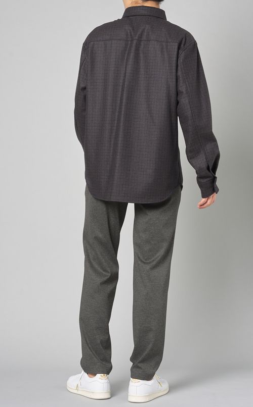 フランネルチェックシャツ