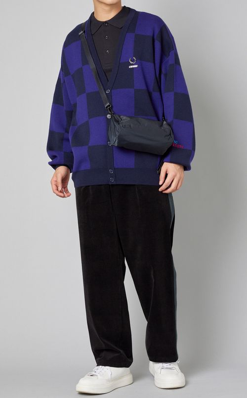 チェッカーボードカーディガン