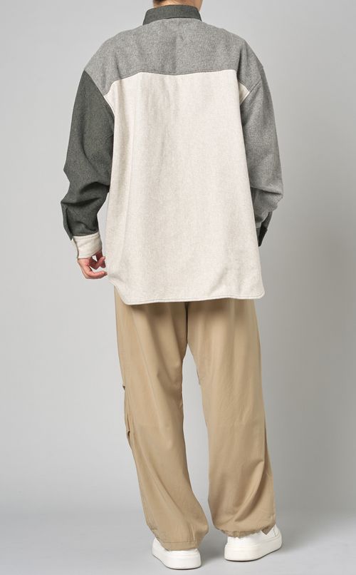 コットンツイードクレイジーシャツ