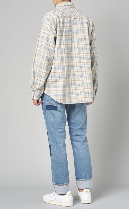 ツイルチェックレギュラーシャツ