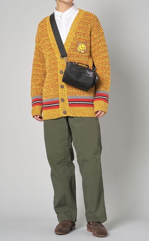 メランジVネックカーディガン