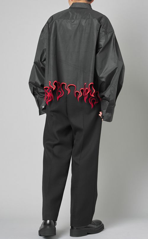 ヘムフレイムショートシャツ