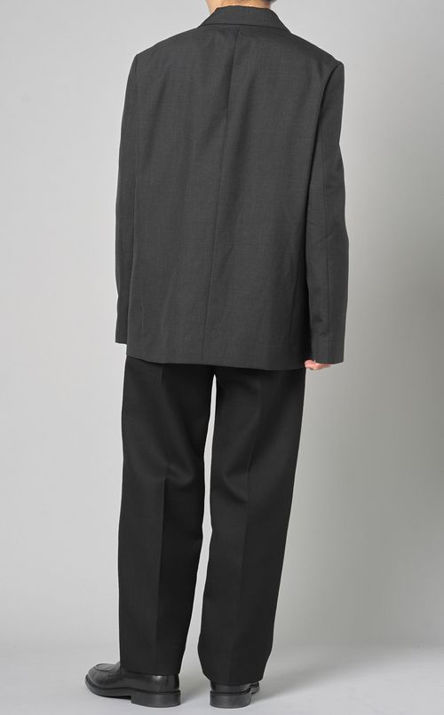 ウールパッチポケットシングルジャケット