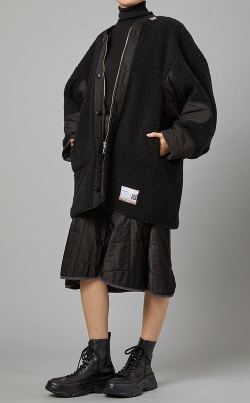 ロングボアブルゾン