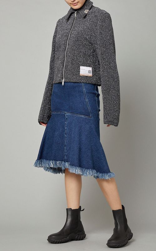 デニムマーメイドスカート