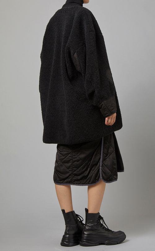 ロングボアブルゾン