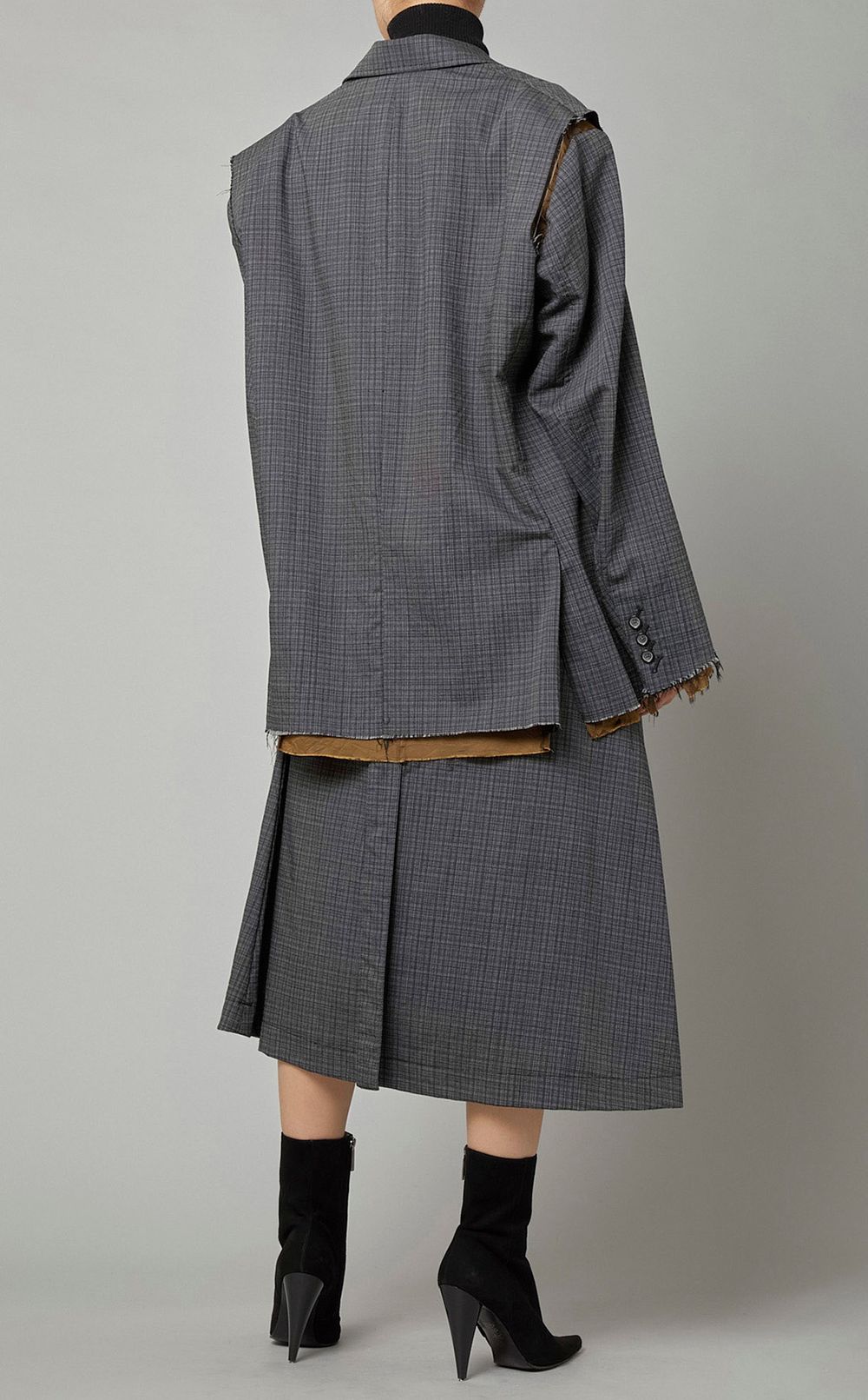 ★Max Mara★Mattia ウールダブルブレストブレザー Maison MIHARA YASUHIRO|ウールダブルブレストジャケット