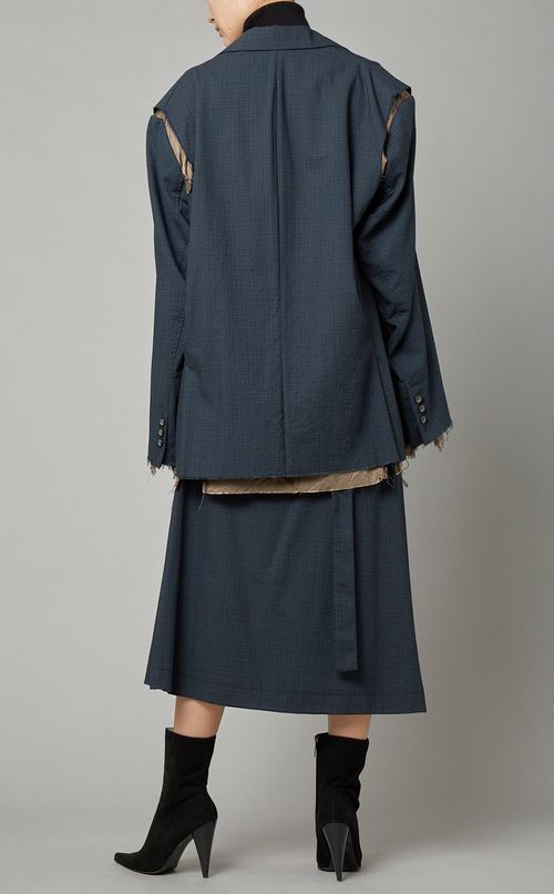 ウールダブルブレストジャケット