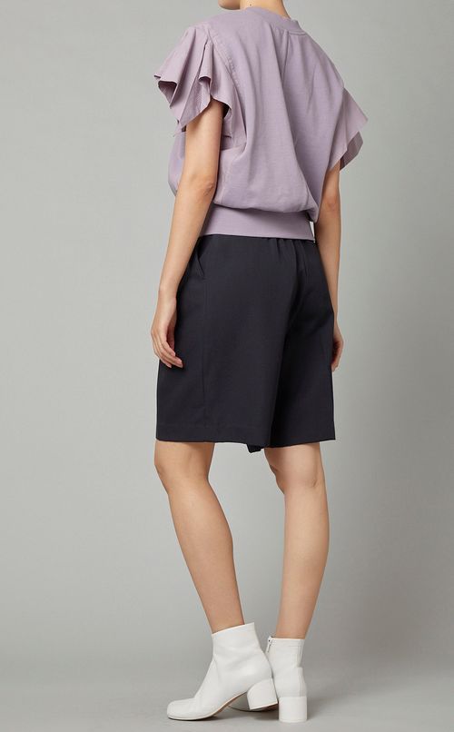 デザインスリーブカットソー