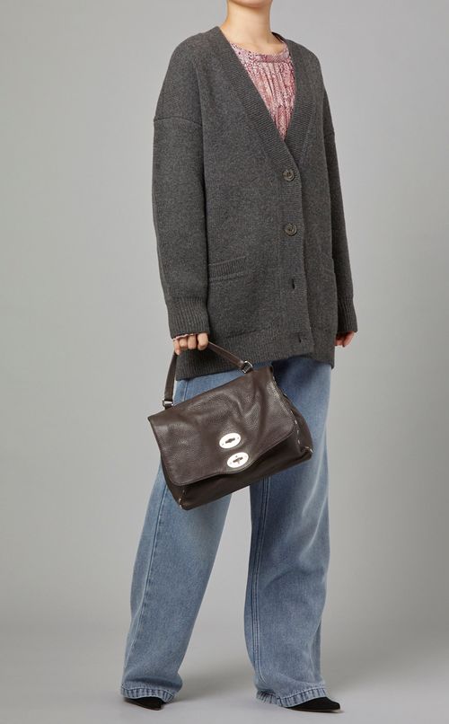 パイソンプリントフロントプリーツブラウス