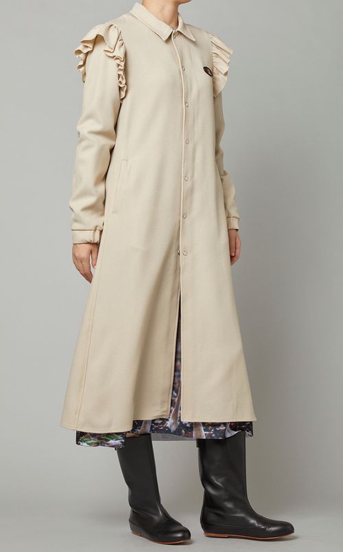 ロングコーチジャケット