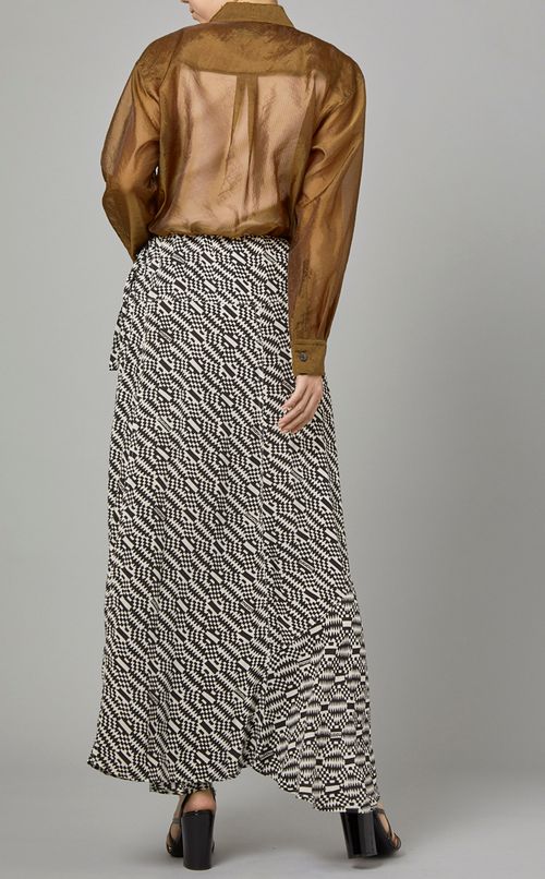 オーガンジートランスペアレントシャツ