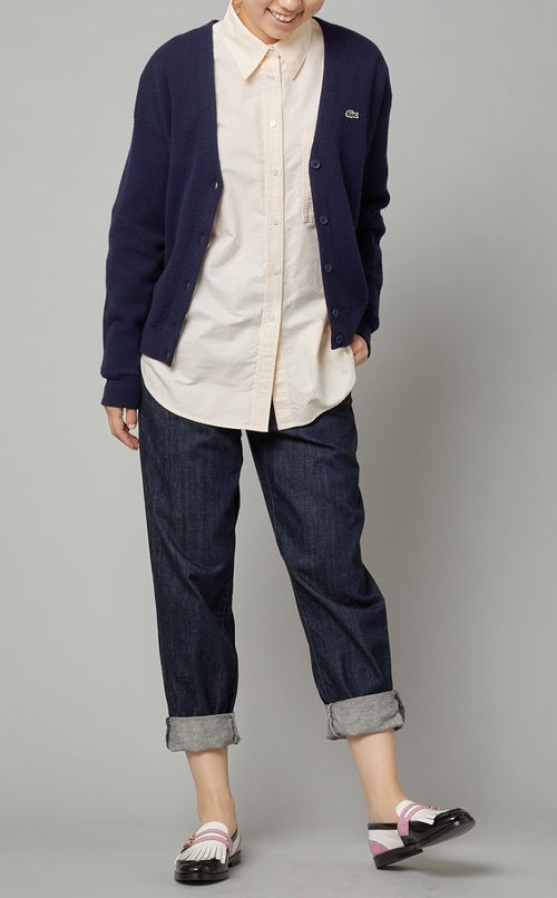 ウールニットカーディガン