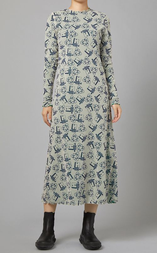 リバーシブルプリントワンピース