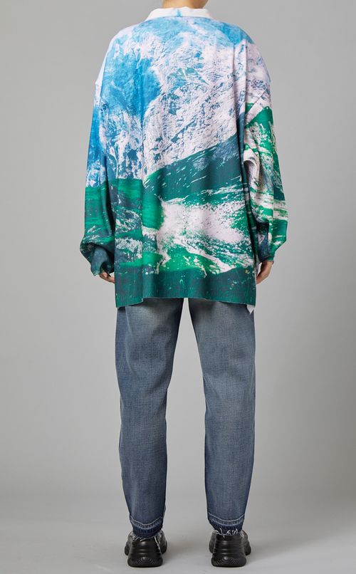 リブカーディガン