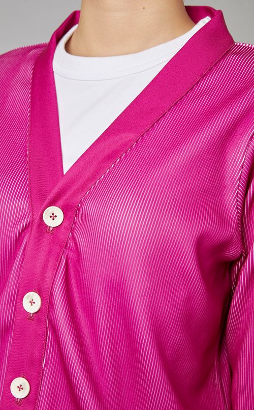 リブカーディガン