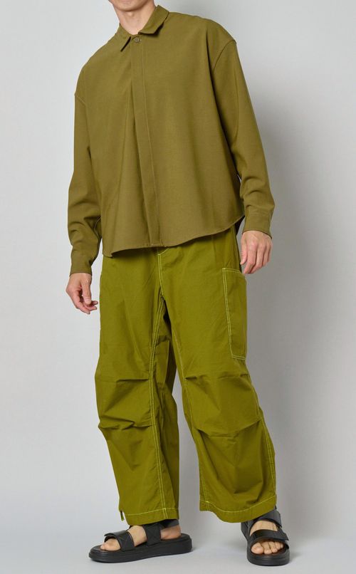 サージオーバーシャツ