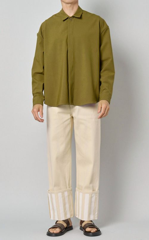 サージオーバーシャツ