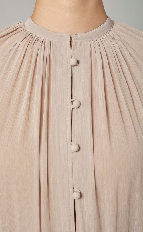 シフォンガウンワンピース