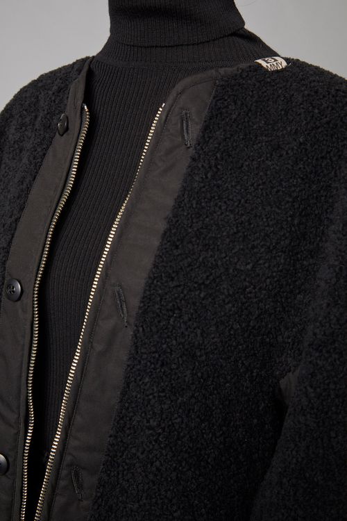 ロングボアブルゾン