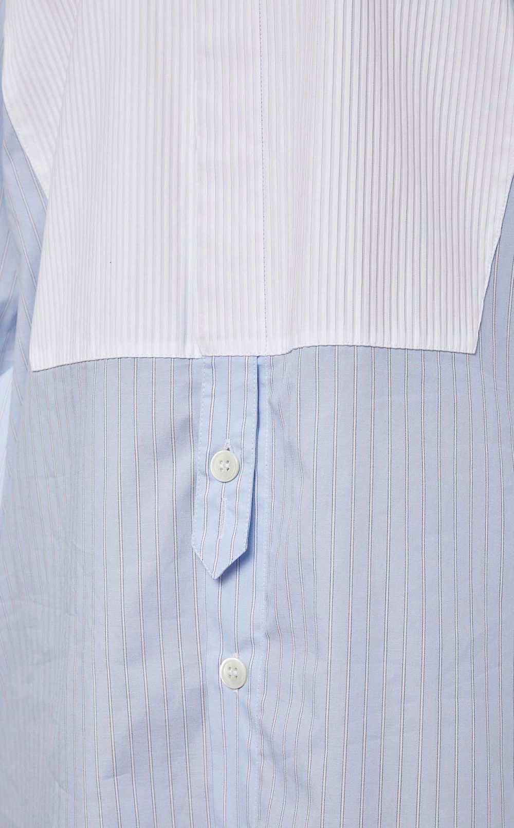 ストライプシャツワンピース