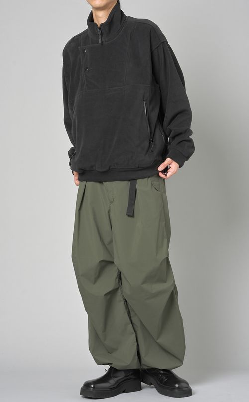 マイクロフリースプルオーバー