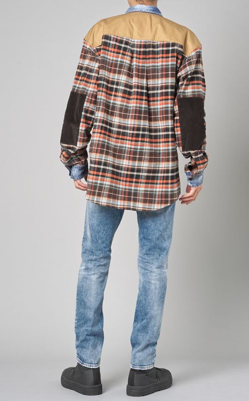 ウォッシュドデニムパンツ