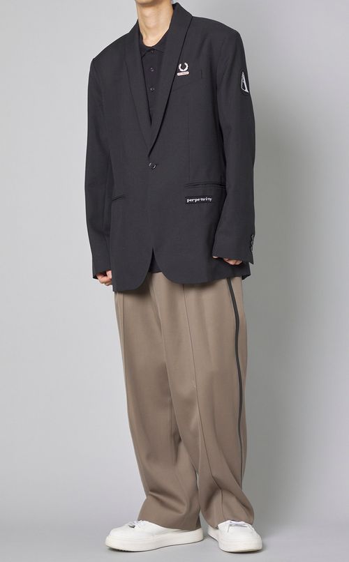 ショールカラーブレザー