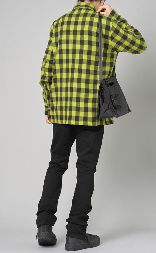 ウールチェックワークシャツ