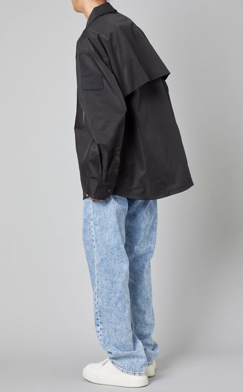 テックジップオーバーシャツ