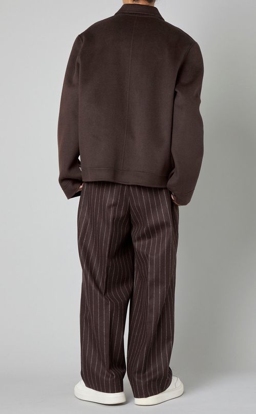 ダブルウールシルクスタジオジャケット