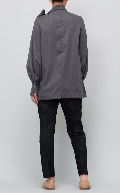 サイドボウタイブラウス