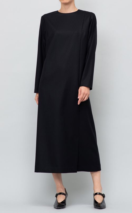 ウールプルオーバーワンピース