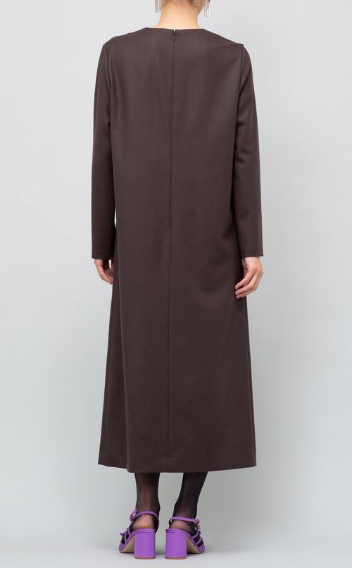 ウールプルオーバーワンピース