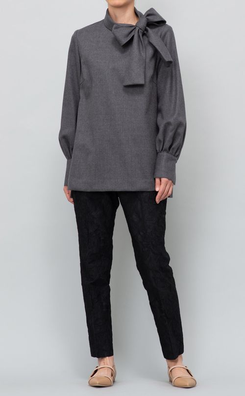 サイドボウタイブラウス