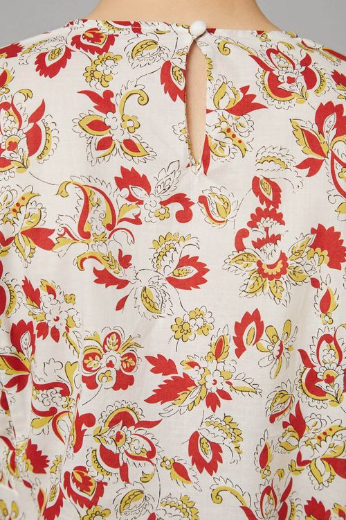 ショルダータックブラウス