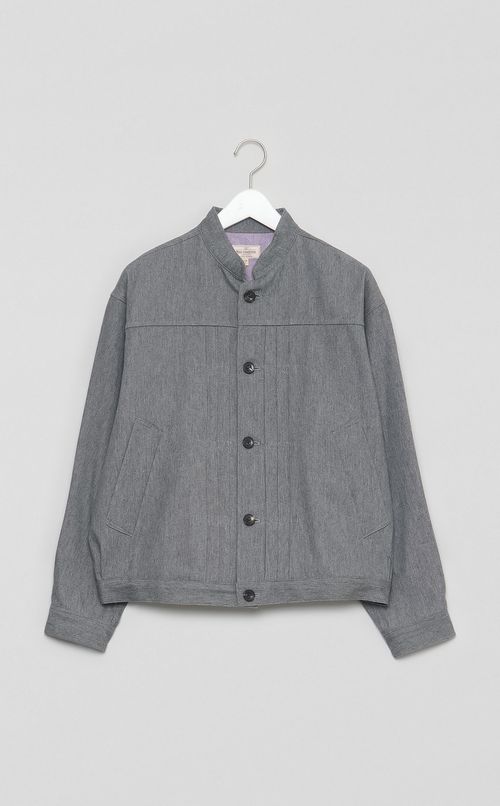 ウールコットンショートワークブルゾン