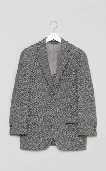 テーラードツイードジャケット