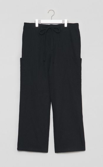 ストライプジャカードカーゴパンツ