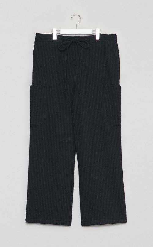 ストライプジャカードカーゴパンツ