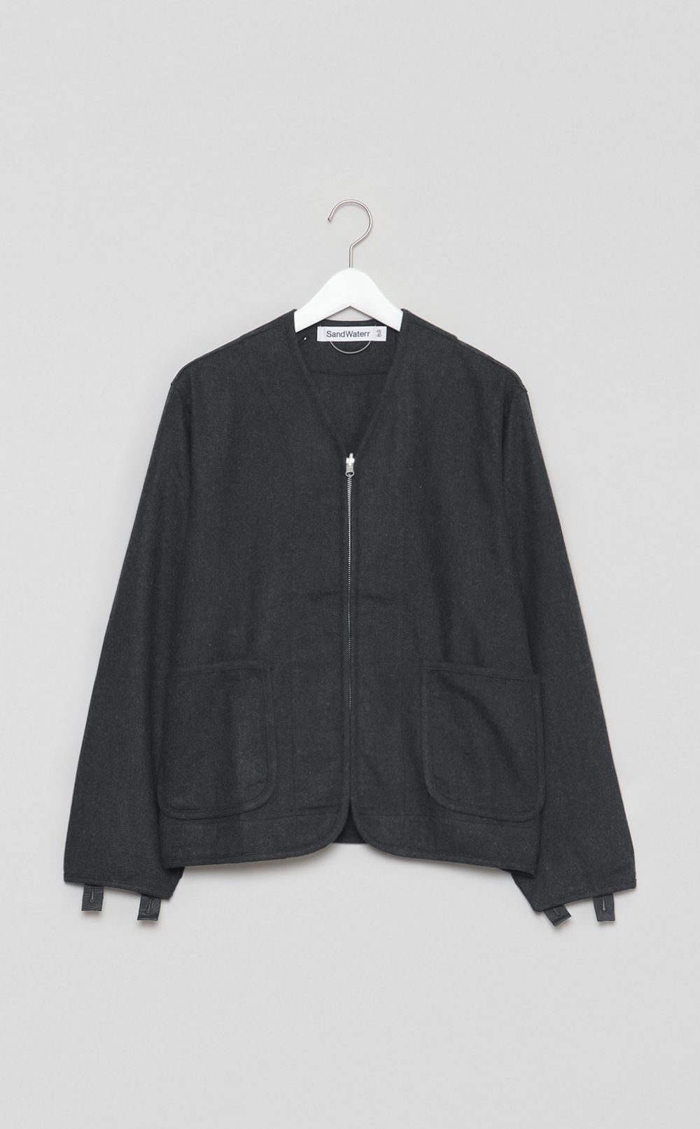 ウールミックスツイルライニングシャツ