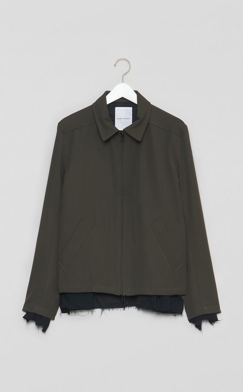 ヘビーウールスポーツジャケット