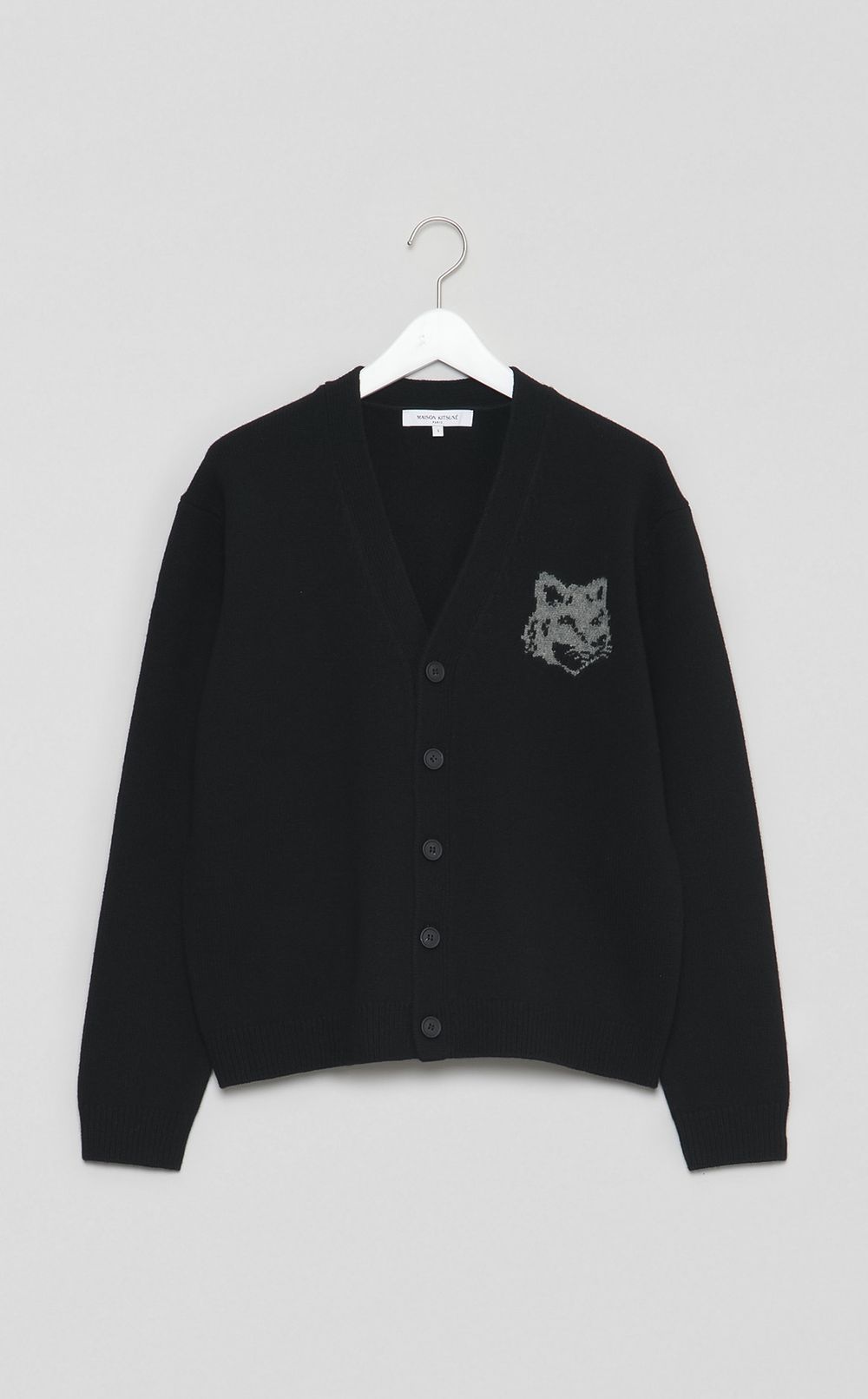 Vネックメリノカーディガン