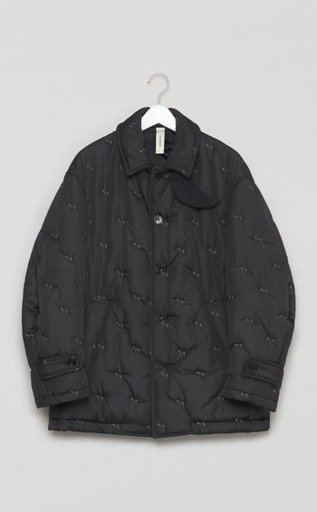 ペンギンフットキルティングブルゾン