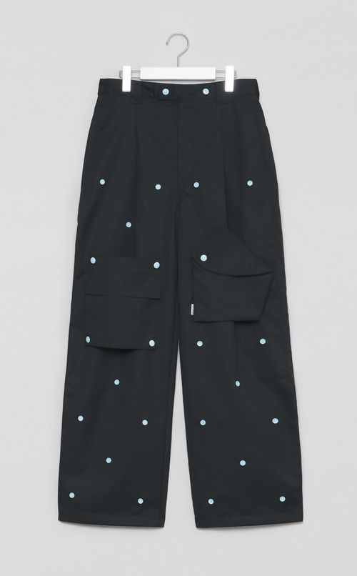 OLDERプッシュボタンパンツ