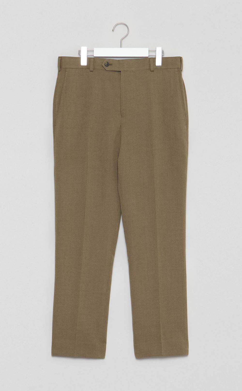 ウールコバートツイルスラックス