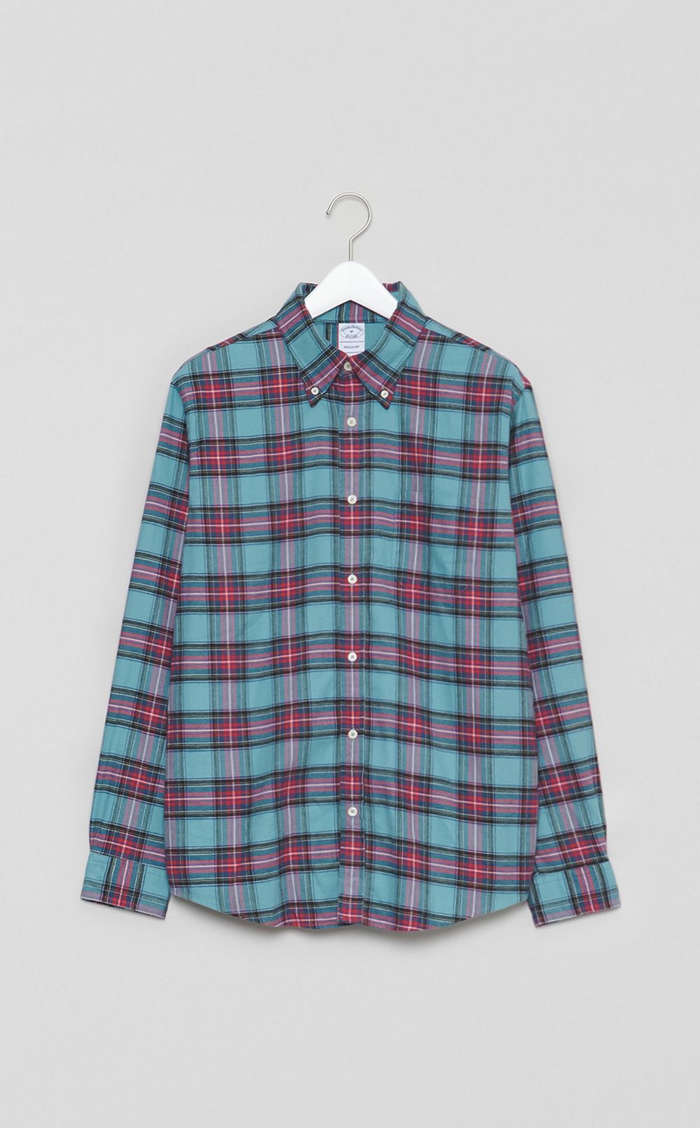 フランネルチェックシャツ