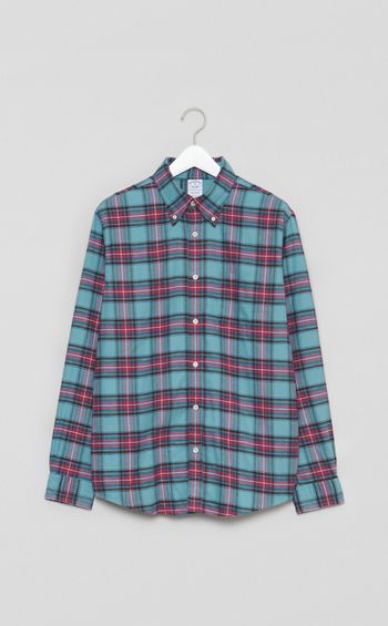 フランネルチェックシャツ