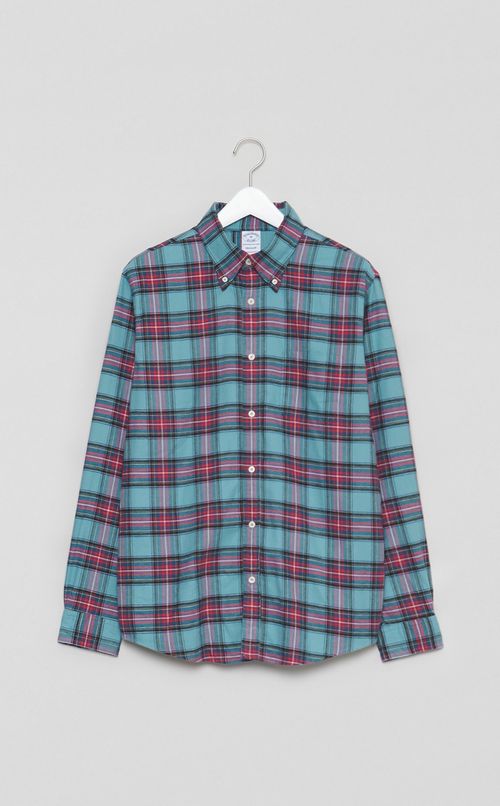 フランネルチェックシャツ